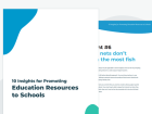 Marketing Education Resources to Schools