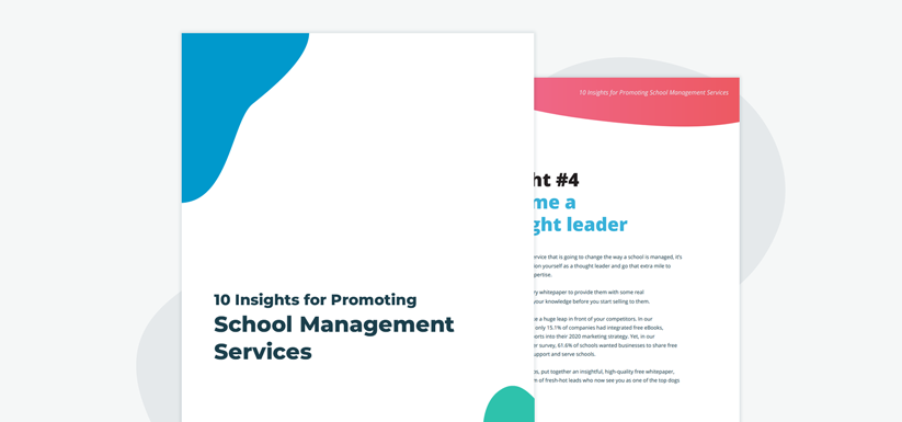 Marketing School Management Services to Schools