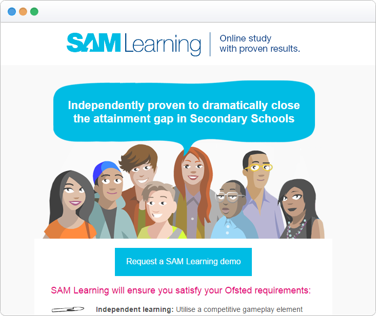 sam-learning-email
