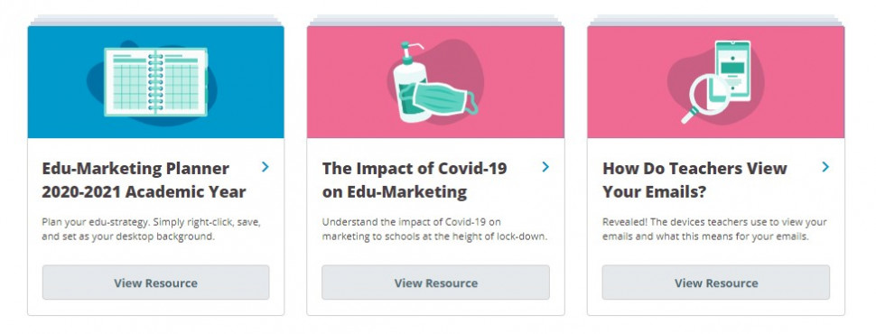 image of the education marketing resources in the academy